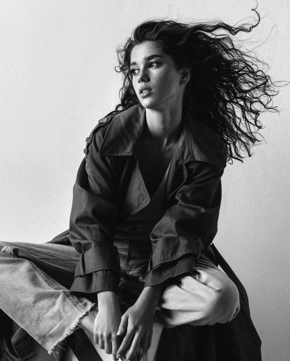 Fashion editorial portrait
